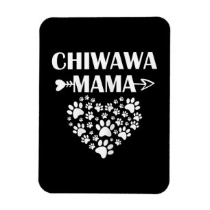 Chiwawa Mama lustiges chihuahua Mutter Hundebesitz Magnet