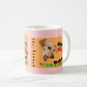 Chiweenie interessieren sich nicht kaffeetasse (VorderseiteRechts)