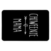 Chiweenie Mama chihuahua Mama-Geschenk Magnet (Horizontal)