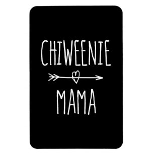 Chiweenie Mama chihuahua Mama-Geschenk Magnet