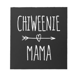 Chiweenie Mama chihuahua Mama-Geschenk Notizblock