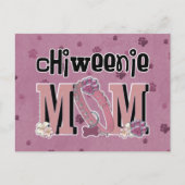 ChiWeenie-MAMA Postkarte (Vorderseite)