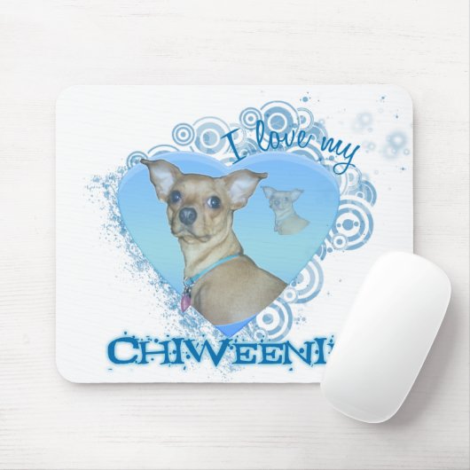chiweenie Mausunterlage Mousepad (Mit Mouse)