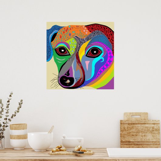 Chiweenie Poster (Küche)