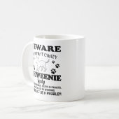 Chiweenie Tassen-Kaffeetasse-Geschenke für Kaffeetasse (Vorderseite Links)