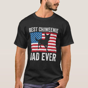 Chiweenie Vater Chiweenie Eigentümer 4. Juli Patri T-Shirt