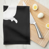 Chiweenie Yoga-Geschenk, Chihuahua-Dackel Geschirrtuch (Viertel Falte)