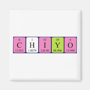 Chiyo Periodenmagnet Magnet