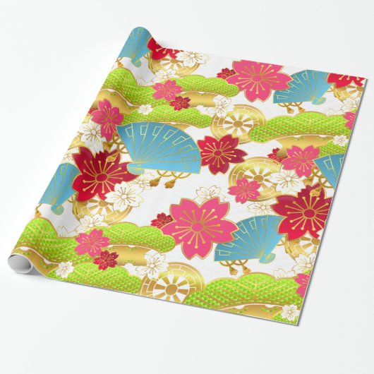 Chiyogami Art Giftwrap Geschenkpapier (Ungerollt)