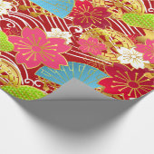 Chiyogami Art Giftwrap Geschenkpapier (Ecke)