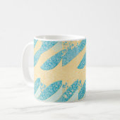 Chiyogami Collage - Floral Harmony Mug Kaffeetasse (Vorderseite Links)