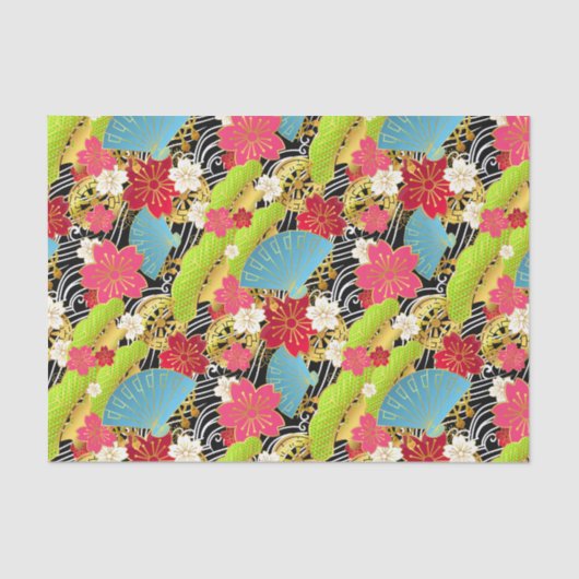 Chiyogami-Papierpapier Seidenpapier (Vorderseite)