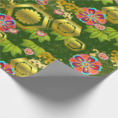 Chiyogami Yuzen Washi Stil Muster Wrapping Paper Geschenkpapier (Ecke)