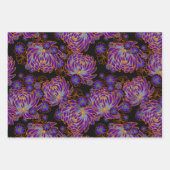 Chiyogami Yuzen Washi Stil Muster Wrapping Paper Geschenkpapier Set (Vorderseite 3)