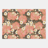 Chiyogami Yuzen Washi Stil Muster Wrapping Paper Geschenkpapier Set (Vorderseite)