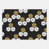 Chiyogami Yuzen Washi Stil Muster Wrapping Paper Geschenkpapier Set (Vorderseite)
