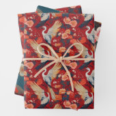 Chiyogami Yuzen Washi Style Muster Geschenkpapier Set (Beispiel)