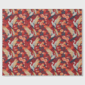 Chiyogami Yuzen Washi Styling Paper Geschenkpapier (Flach)