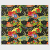 Chiyogami Yuzen Washi Styling Paper Geschenkpapier (Flach)