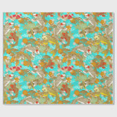 Chiyogami Yuzen Washi Styling Paper Geschenkpapier (Flach)