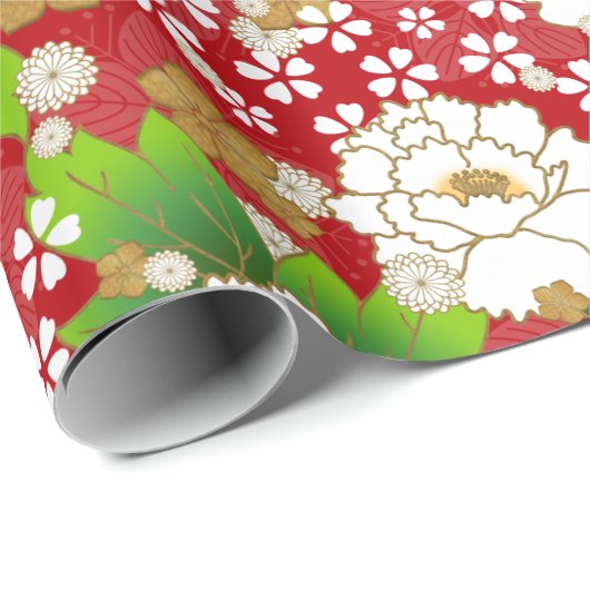 Chiyogami Yuzen Washi Styling Paper Geschenkpapier (Rolleneckpunkt)