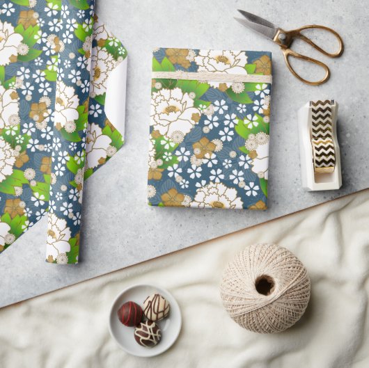 Chiyogami Yuzen Washi Styling Paper Geschenkpapier (Kunsthandwerk)