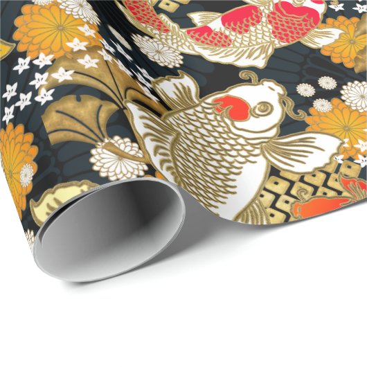 Chiyogami Yuzen Washi Styling Paper Geschenkpapier (Rolleneckpunkt)