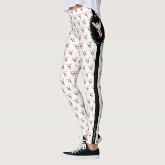 ChiYum Yum Druck-Gamaschenlogo Leggings