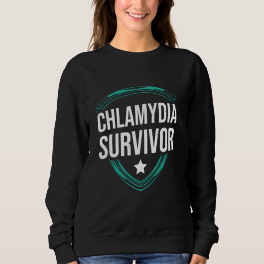 Chlamydia Survivor 1 Sweatshirt (Vorderseite)