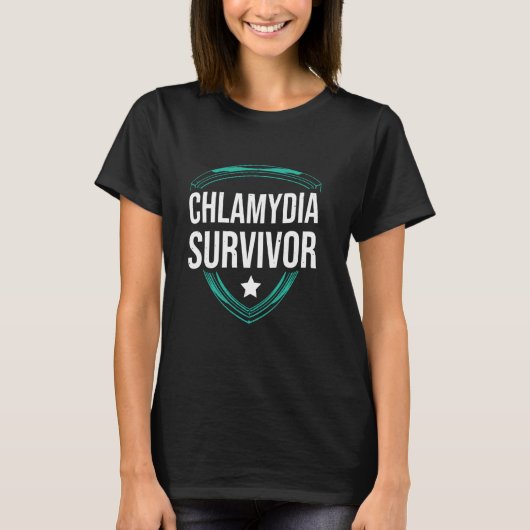 Chlamydia Survivor 1 T-Shirt (Vorderseite)