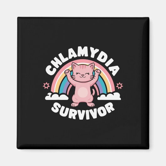 Chlamydia Survivor Magnet (Vorne)