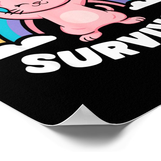 Chlamydia Survivor  Poster (Ecke)