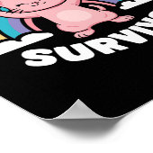 Chlamydia Survivor Poster (Ecke)