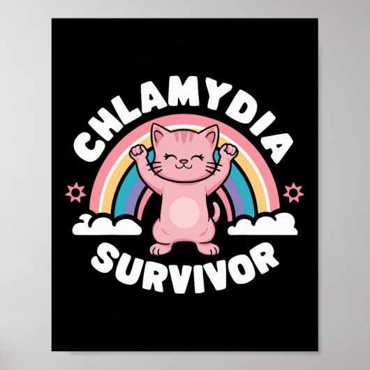 Chlamydia Survivor Poster (Vorne)