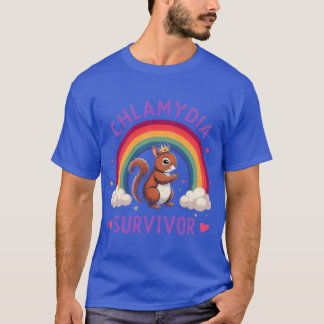 Chlamydia-Überlebender Lustig Peinlich Erwachsenen T-Shirt