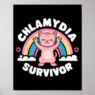 Chlamydia-Überlebender Poster