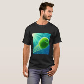 Chlamydomonas Grünalgen T-Shirt (Vorne ganz)