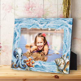 Chlldfren Ocean Water and Sea Life Photo Frame Fotoplatte