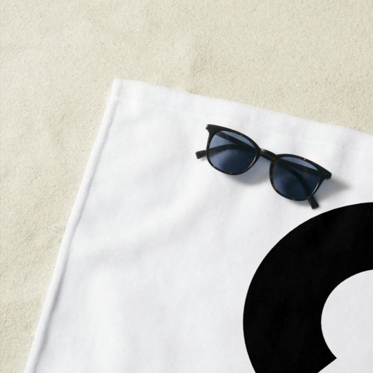 Chloe Basketball Strandtuch (Beispiel)