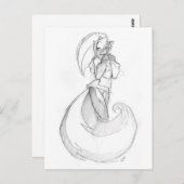 Chloe Bored 09 Postkarte (Vorne/Hinten)