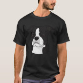 Chloe Boston Terrier T-Shirt (Vorderseite)