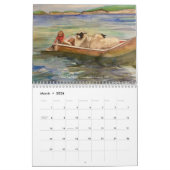 Chloe Dee Noble malt Irland 2022 Kalender (Mär 2026)