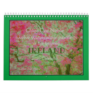 Chloe Dee Noble malt IRLAND mit Kalender 2026
