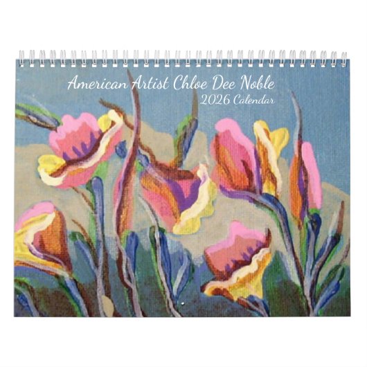 Chloe Dee Noble paintings ~ 2026 Calendar Kalender (Titelbild)