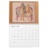 Chloe Dee Noble paintings ~ 2026 Calendar Kalender (Feb 2027)