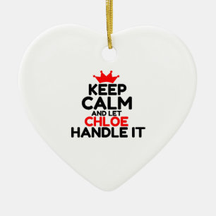 CHLOE HANDLE IT KERAMIK ORNAMENT