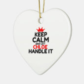 CHLOE HANDLE IT KERAMIK ORNAMENT (Links)