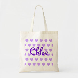Chloe in Lila Tragetasche