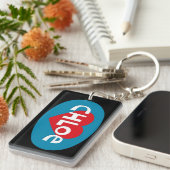 CHLOE Ketchain Schlüsselanhänger (Vorderseite rechts)