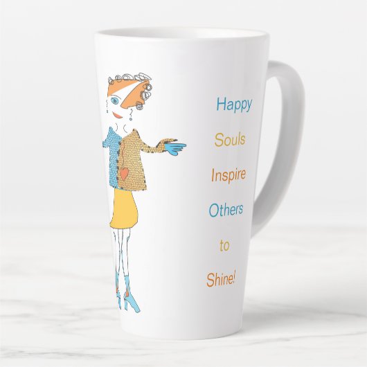 "CHLOE" Latte-Tasse Milchtasse (Rechte Ecke)